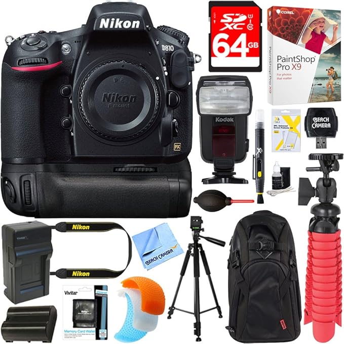 Nikon D810 - Cámara réflex Digital de 36,3 MP (Cuerpo Solamente) + ...