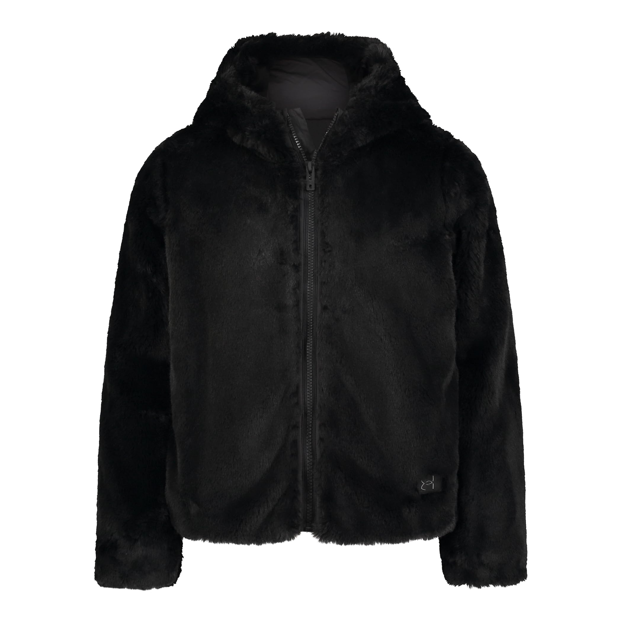 Under Armour UA COZY FUR HOODIE, Jet Black, YSM Image