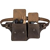 Hide & Drink - Waist Bag Handmade from Full Grain Leather - Bourbon Brown