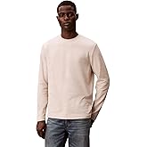 Calvin Klein Mens Micro Waffle Long Sleeve T-Shirt