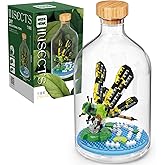 OLTLYUNH Creative Insect Friend Set,Adult Mini Animals Building Set,Party Favors Gift for Friends,Nature Lovers Office Home Decor Mini Bugs Building Block,New Year Birthday Gift for Family(Dragonfly)