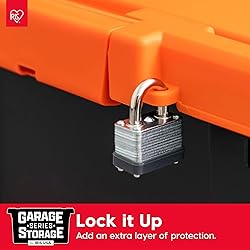 IRIS USA 12 Gallon Lockable Storage Bins with