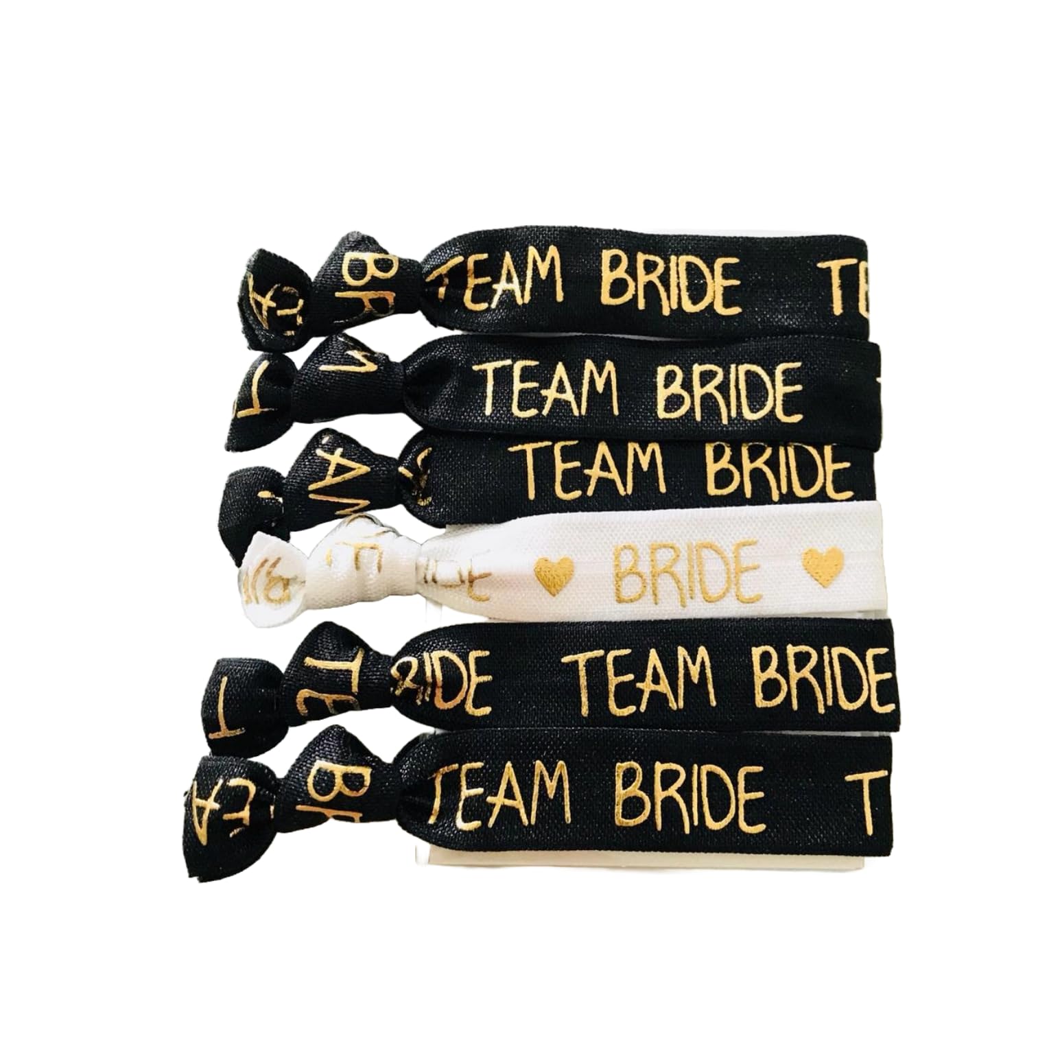 Brautwunsch Bachelorette Party | Bracelet JGA | Bride, Team Bride | Bracelet Bachelorette | Bachelorette | Hen Party Accessory | Bride to be, elastisch, Cotton