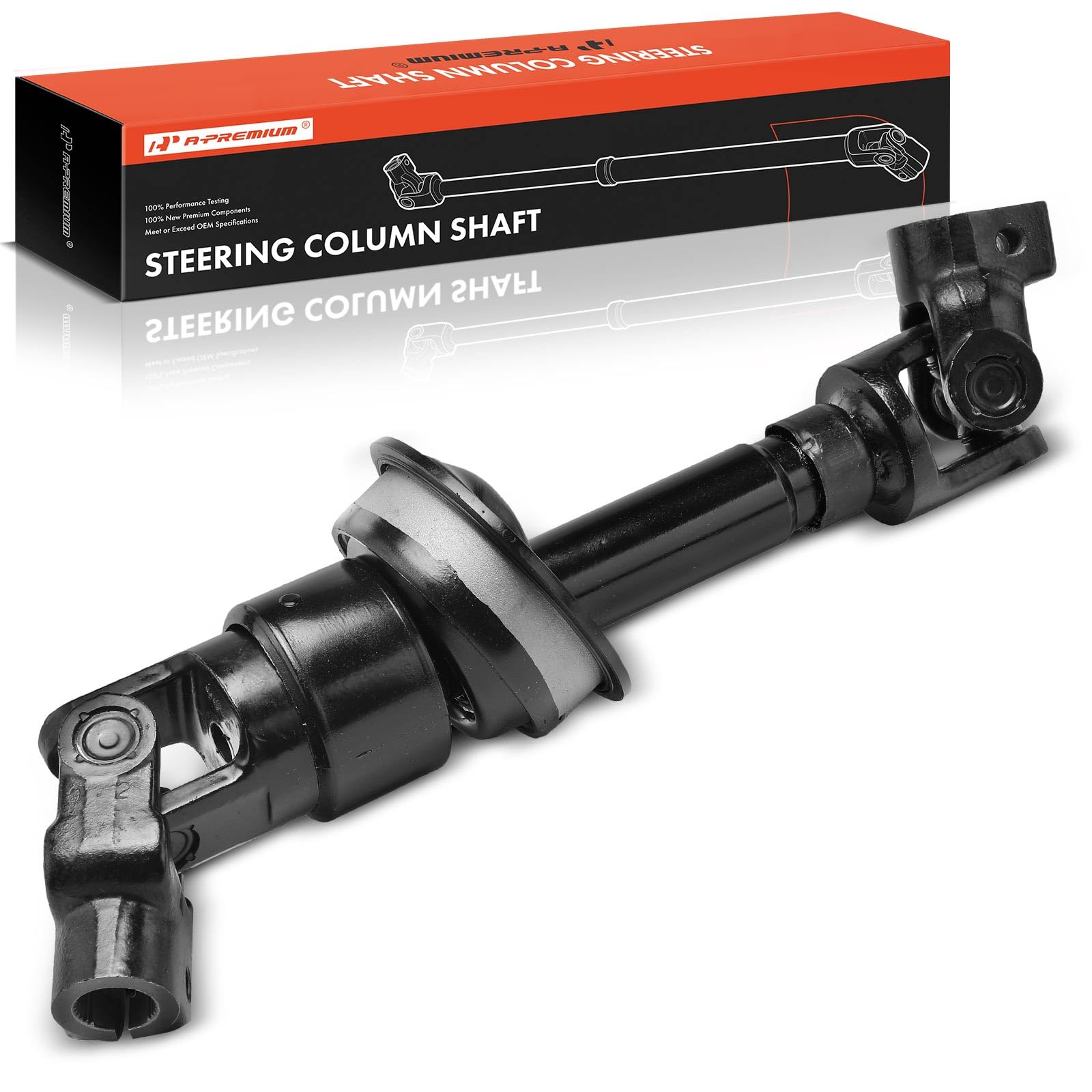 Photo 1 of A-Premium Intermediate Steering Shaft Steering Column Shaft Compatible with Toyota Highlander 2004 2005 2006 2007, Replace # 45220-48150