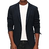 PJ PAUL JONES Men's Casual Knit Blazer Suit Jackets Two Button Lightweight Unlined Sport Coat