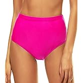 Bellecarrie Women's High Waisted Bikini Swim Bottoms Full Coverage Tankini Swimsuit Bottoms Dance Briefs