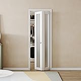 BARNER HOME Closet Doors, Single Frosted Glass