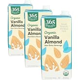 365 by Whole Foods Market, Organic Vanilla Almond Milk, 32 Fl Oz (Pack of 3)