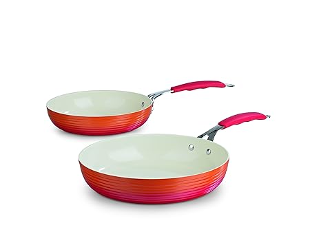 TV Unser Original 04500 bratmaxx Gourmet Keramik Pfannen 2-er Set