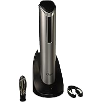 Ozeri Pro Electric Wine Bottle Opener, Silver