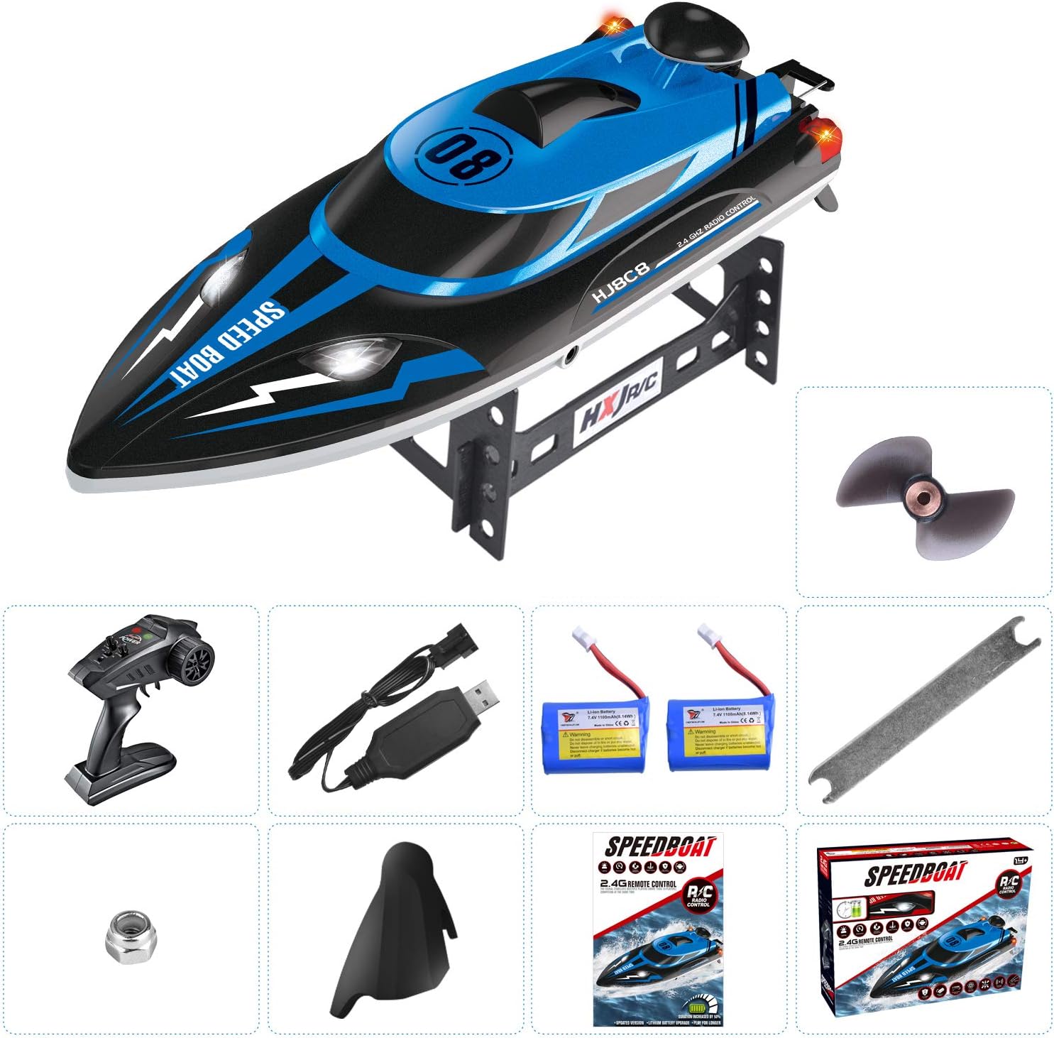 kuman remote control boat