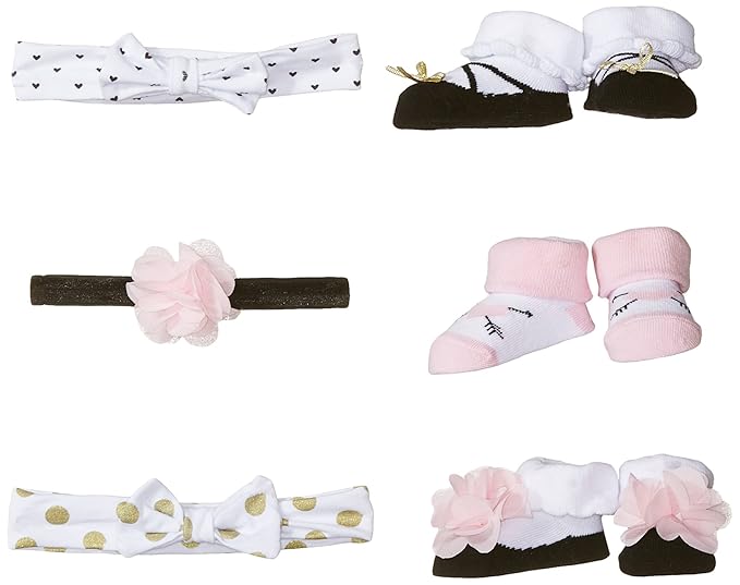 hudson baby headband and socks set