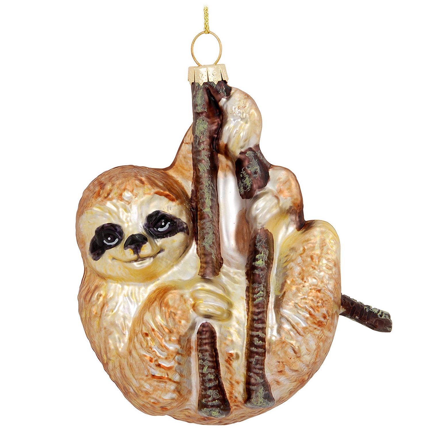 Sloth Christmas Ornament 