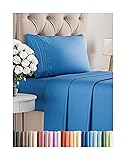 Twin Size 3 Piece Sheet Set - Comfy Breathable
