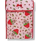 Sonix x Sanrio | Quilted Laptop Sleeve | 13-14 Inch, Quilted Soft Comfy Laptop Carrying Case, Computer Sleeve | My Melody x Strawberry Shortcake