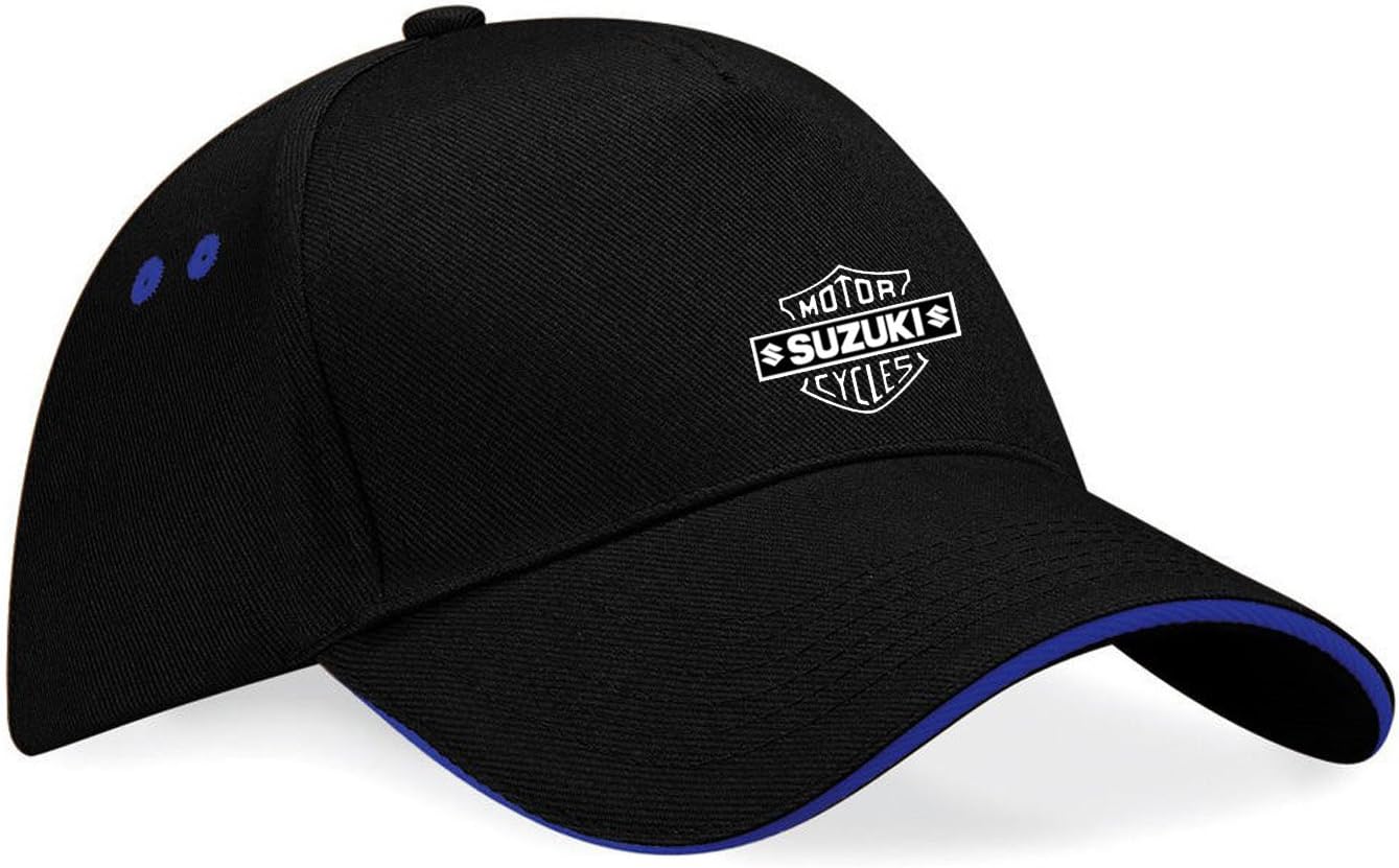 Suzuki Motor Cicles Embroidered Baseball Cap, Really Premium Quality -k078