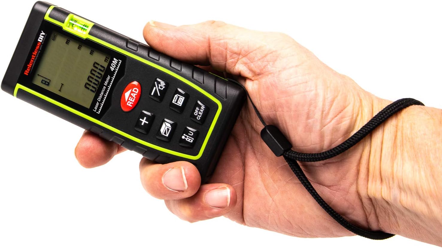 RelentlessDIY Laser Distance Measure 40m-Portable Meter to Save ...