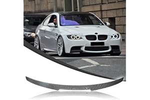 Acmex Rear Spoiler Wing Fits for 2007-2013 BMW E92 335i 335xi 335is 335i xDrive 328i 328xi & E92 M3 2 Door Coupe MV Style Highkick Trunk Spoiler Wing(Glossy Black Style)