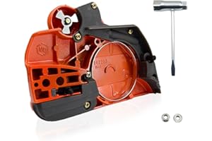 SOFO Clutch Cover Chain Brake Assembly for Husqvarna 450 450e 445 445e Rancher Chainsaw Replace 544097901 544097902