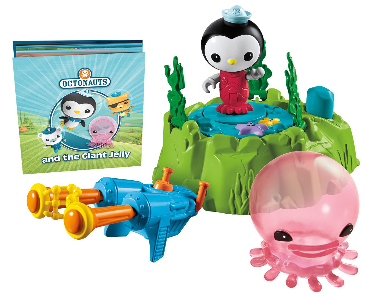 FisherPrice Octonauts Peso & the Giant Comb Jelly Playset Amazon.co