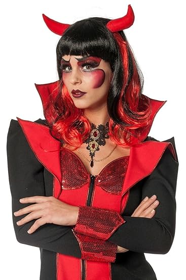 Teufel perucke damen Clearance