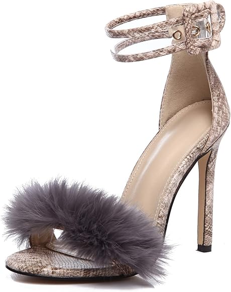 sexy fur heels