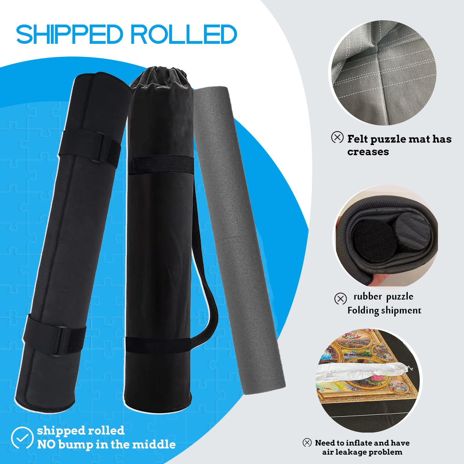 Rubber Jigsaw Puzzle Mat 1000 Pieces | 20