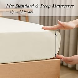 Twin XL Fitted Sheet Only - Premium 1800 Super Soft