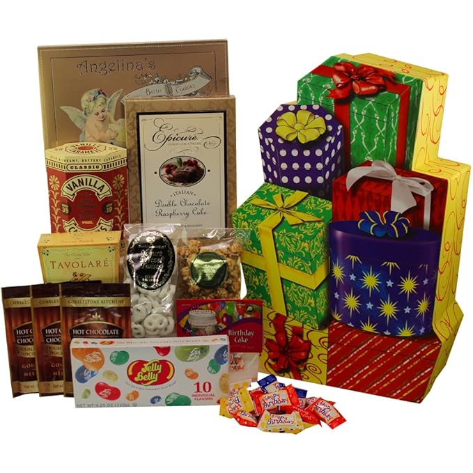 Presents Galore! Happy Birthday Celebration Gift Box of