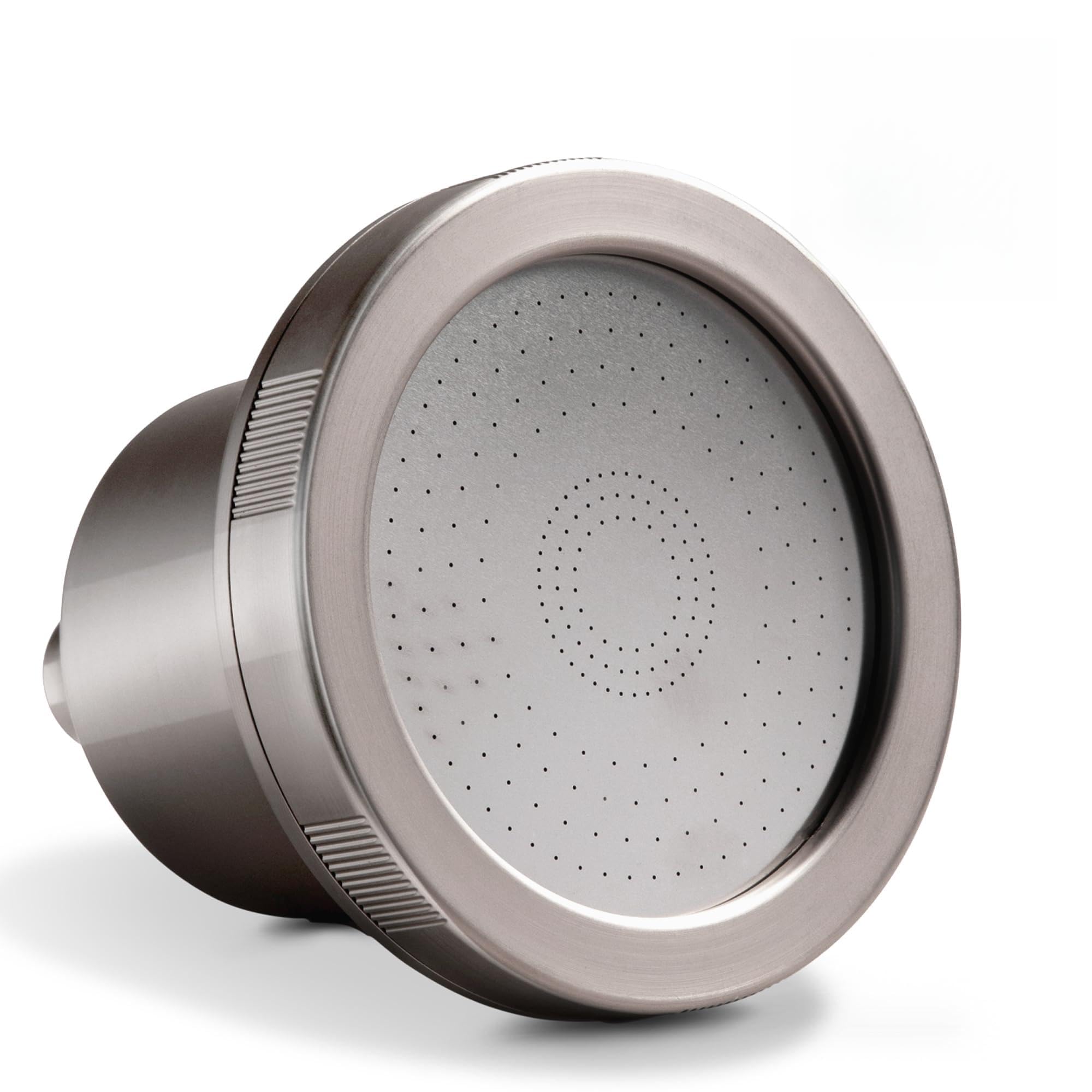 Photo 1 of MDhair Filtered Showerhead - 20 Stage Water Filtration System for Healthier Hair & Skin, Removes Chlorine & Heavy Metals, Dermatologist Tested, Includes 2.5 & 1.8 GPM Flow Restrictors, High Pressure