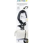 Nite Ize CamJam SlideLock Rope Tightener &amp; 10 ft Nylon Rope - Features Pull-to-Tighten Lock &amp; Quick-Release Lever - 250 lb Working Load Limit - Fits Rope Sizes 3&ndash;6mm - Large