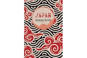 Japan Stamp Book: Collect Your Unique Travel Memories | Traditional Japanese Pattern Edition | Classic 4x6 Passport Size