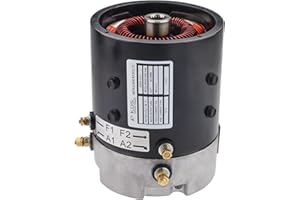 COTETHER for EZGO 73124-G08 ZQS36-3.0C-T Electric Motor 36 Volt 73124-G01 73445-G02 19T DE2-4007 for EZGO TXT PDS 2000-Up Models DC SepEx Motor 36V