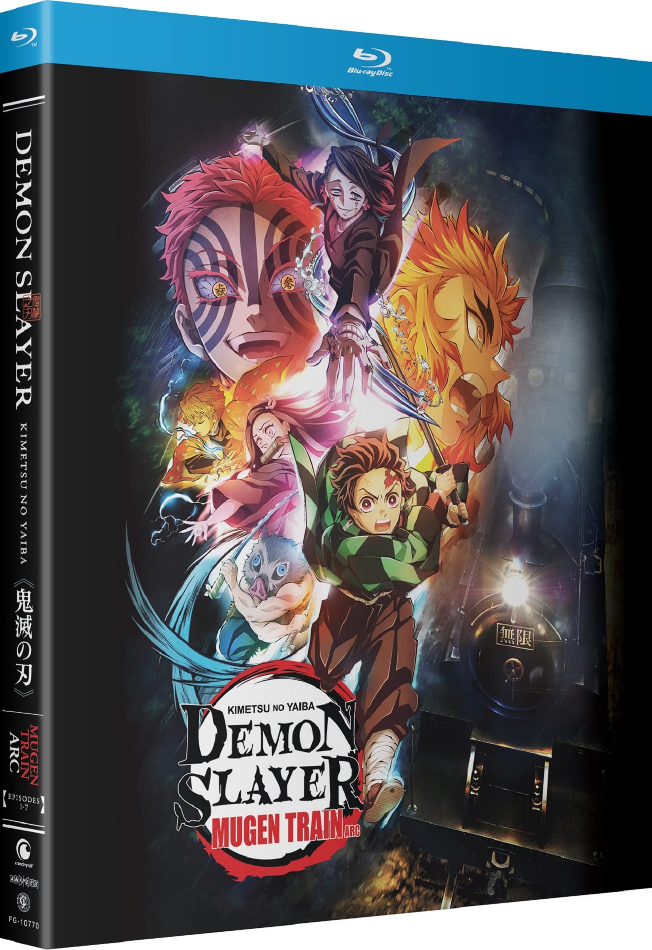 希少 鬼滅の刃 英語版 demon slayer kimetuno yaiba Demon Slayer (Kimetsu no Yaiba): Mugen Train Arc [Blu-ray