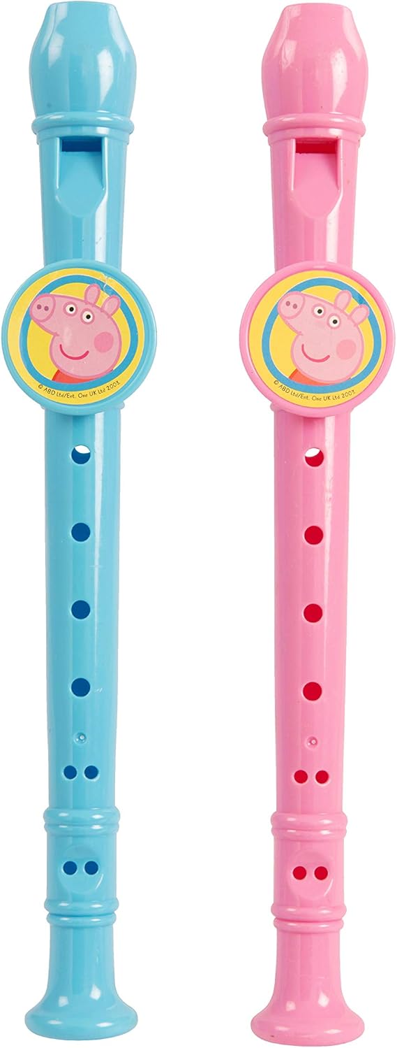 Peppa Pig Recorder X 1 zufällig zusammengestellt (blau/pink) Amazon.de Musikinstrumente