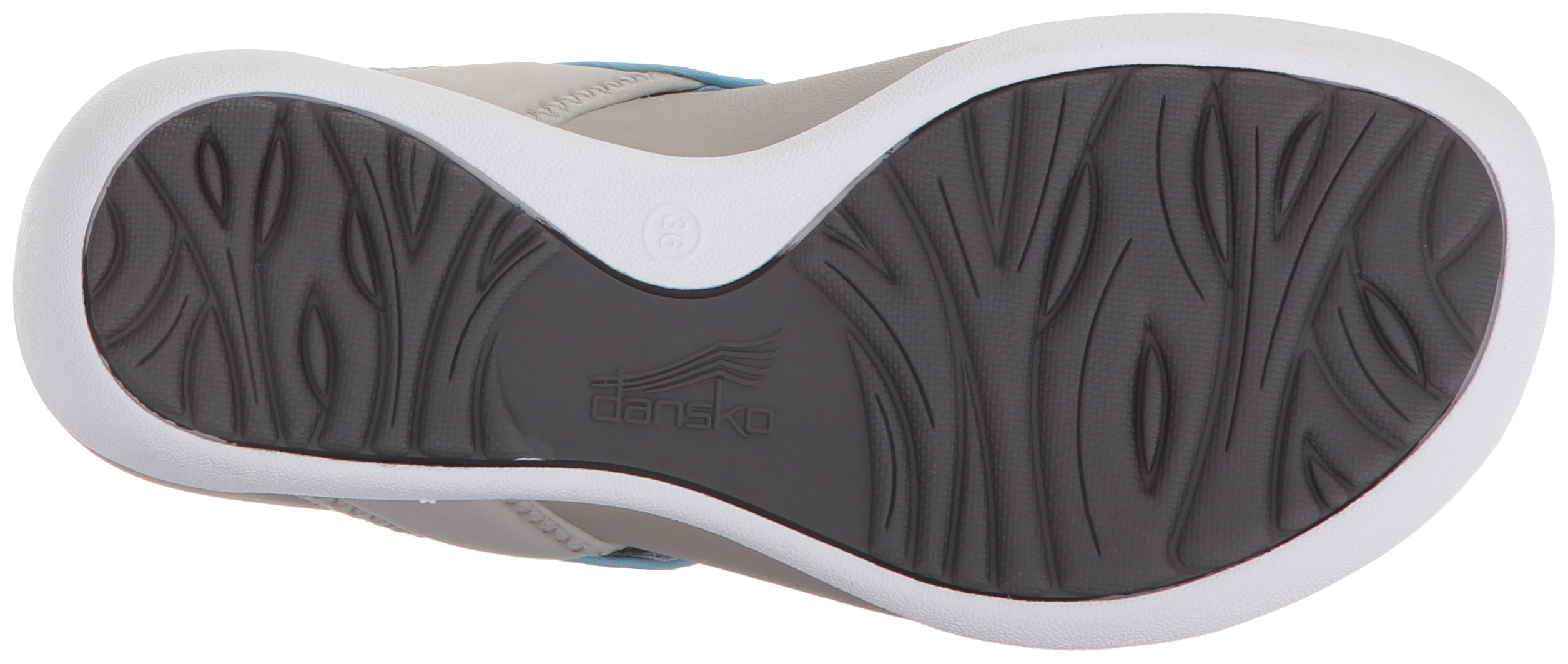 Dansko Women's Katy 2 Flip-Flop, White Smooth - Image 4