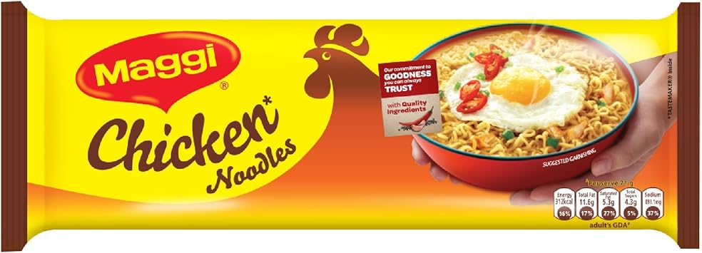 Maggi 2 Minute Chicken Noodles, 284g