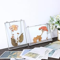 JUXYES Set of 2 Brass Wall Hanging Photo