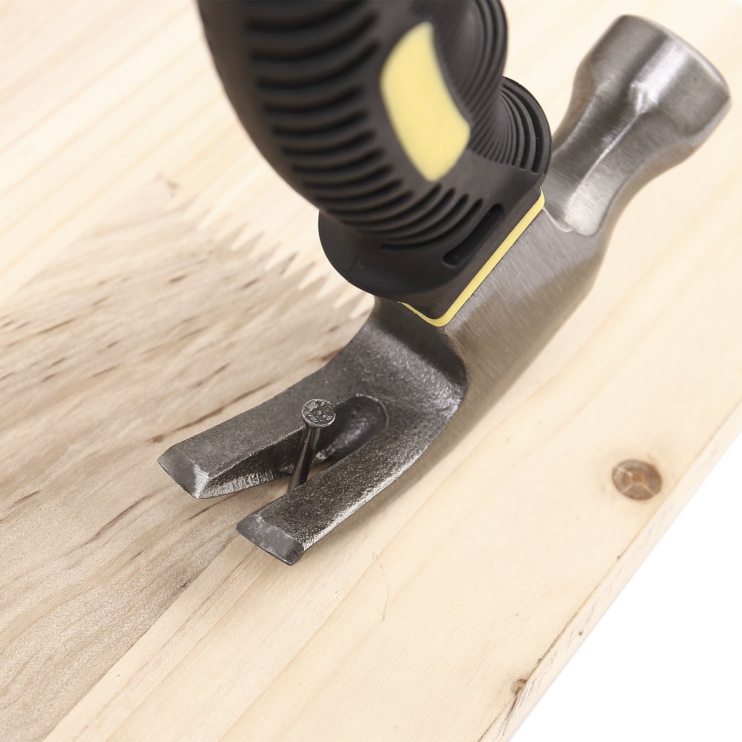 Best Choice 8oz. Stubby Claw Hammer with Nail Starter