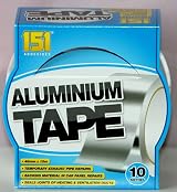Easyfix Silver Aluminium Tape 48mm x 10m - High-Temperature Sealing view 2