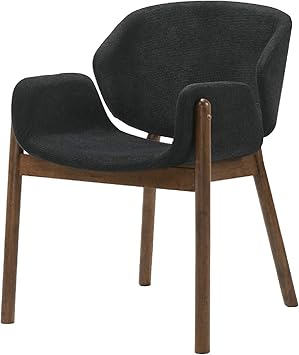 Benjara Fabric Upholstered Dining Chair 
