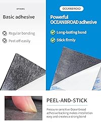 OCEANBROAD Self-Adhesive 96''x23.5'' Boat Flooring
