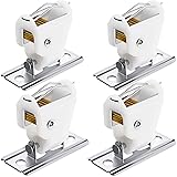 Jetec 4 Pieces Roman Shade Cord Lock Holds up to 3