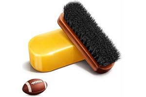 Football Prep Kit, Football Brush and Wax, Leather Football Conditioning Set for Improving Stickiness, Enhance Grip Strength