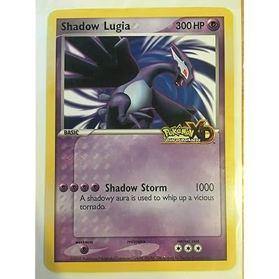 Shadow Lugia Pokemon XD Gale of Darkness Jumbo 2005 Dominican Republic |  Ubuy