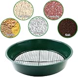 Unibos Metal Riddle Sieve Garden Sieve 3 in 1 Interchangeable Mesh 3/6/12mm view 2