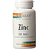Solaray - Zinc, 50 mg, 100 capsules