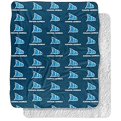 College of Coastal Georgia Blanket, 50"x60" Logo
