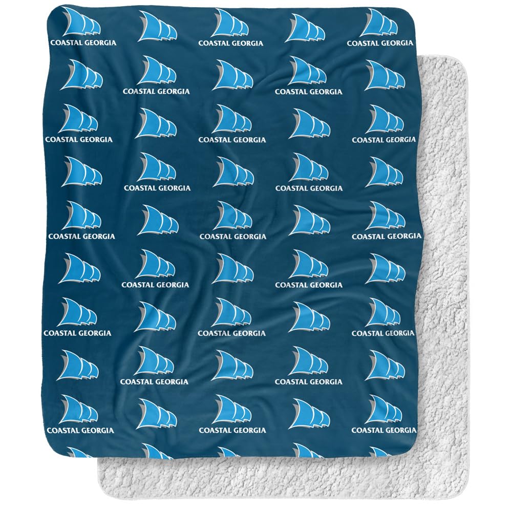 College of Coastal Georgia Blanket, 50"x60" Logo