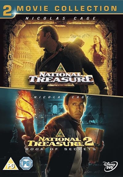 National Treasure 1 & 2 Walt Disney Double Feature DVD Set